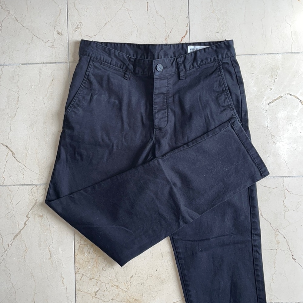 Denim Co. Black Slim Fit Pants